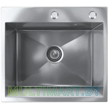 Кухонная мойка Ulgran Steel 50x45 (брашированная сталь)